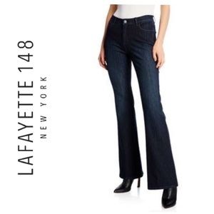 Lafayette 148 New York Women’s Mercer Flare Jeans, Ink